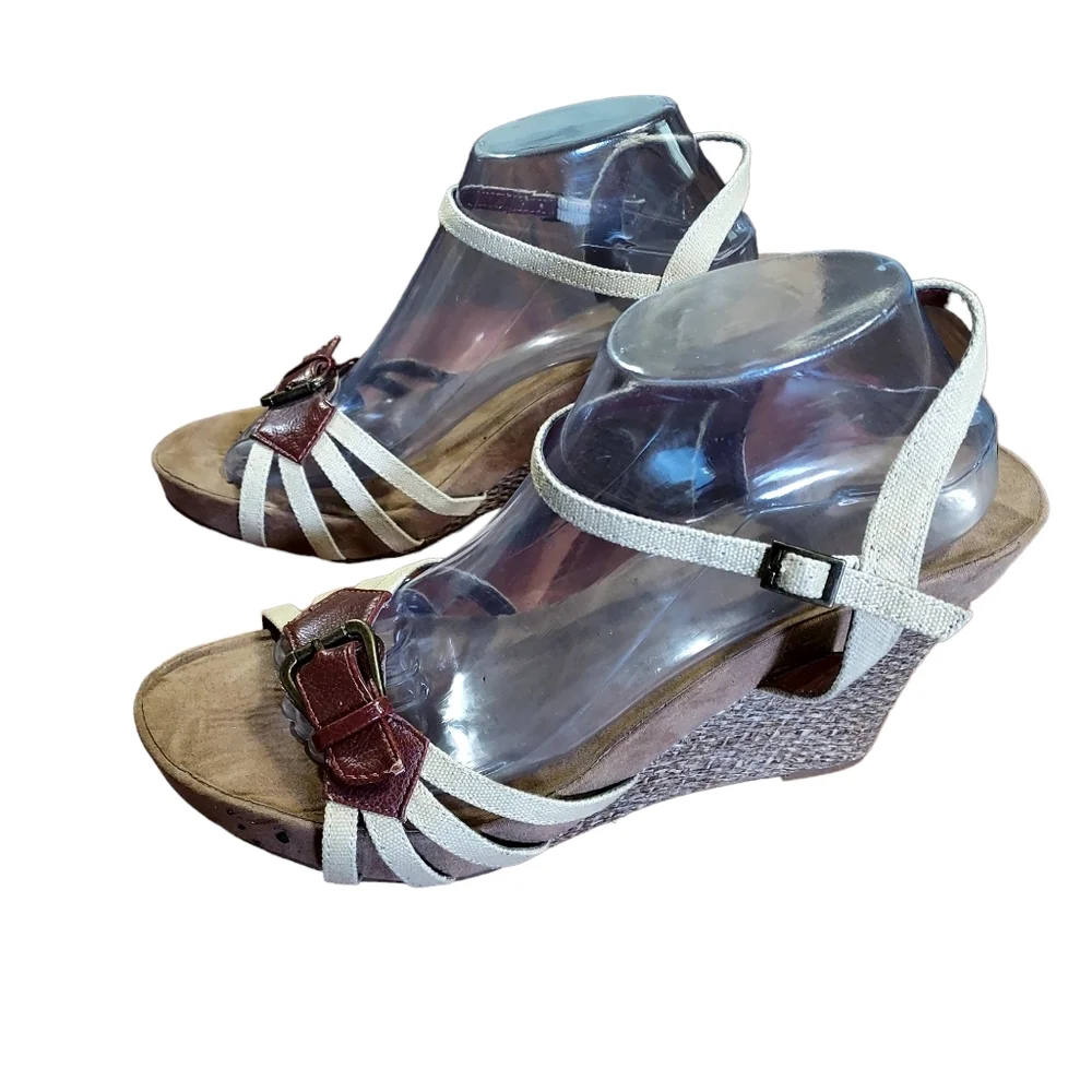 Cato Comfort 11 Sandals Heels Shoes Wedge 4.5